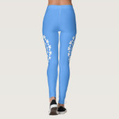 Blume und Herz Leggings (Rückseite)