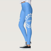 Blume und Herz Leggings (Links)