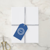 Blume und Herzname Geschenkanhänger (Mit Garn)