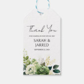 Blume und Hochzeiten im Grünen Geschenkanhänger (Vorderseite)