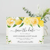 Blume und Hochzeiten Save The Date (Stehend Vorderseite)