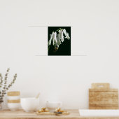 Blume und Hummel Poster (Küche)