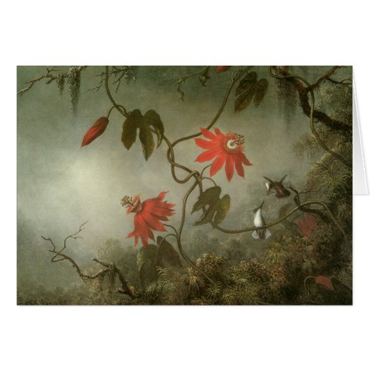Blume und Hummingbirds von Martin J Heade (Vorderseite (Horizontal))