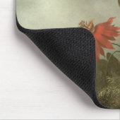 Blume und Hummingbirds von Martin J Heade Mousepad (Ecke)