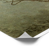 Blume und Hummingbirds von Martin J Heade Poster (Ecke)