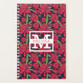 Blume und Hummingvögel | Name hinzufügen Planer (Vorderseite)