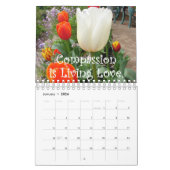 Blume- und Inspirationsquotenkalender Kalender (Jan 2026)