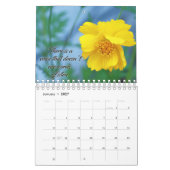 Blume- und Inspirationsquotenkalender Kalender (Jan 2027)