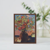 Blume und Katzen von Gauguin Paul (beste Qualität) Postkarte (Stehend Vorderseite)