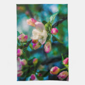 Blume und Knospen Handtuch (Vertikal)
