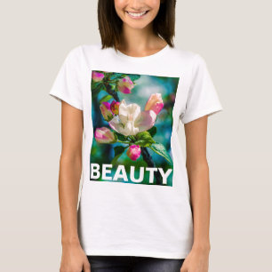 Blume und Knospen T-Shirt