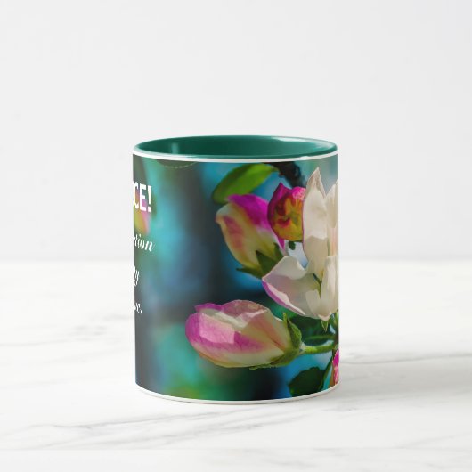 Blume und Knospen Tasse (Zentrum)