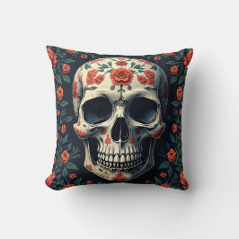 Blume und Kopfkissen Kissen