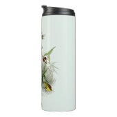 Blume und Kreaturen Individuelle Name Thermosbecher (Nach rechts gedreht)