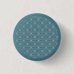 Blume und Kreis 2 Button