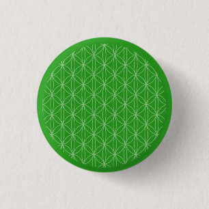 Blume und Kreise 1 Button