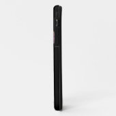 Blume und Kristalle Case-Mate iPhone Hülle (Hinten/Links)