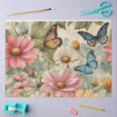 Blume und Kunstteppiche Seidenpapier (Basteln)