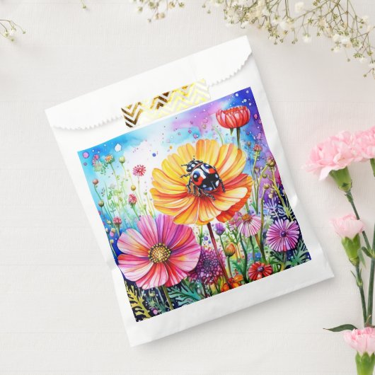 Blume und Ladybugs Geschenktütchen (Versiegelt)