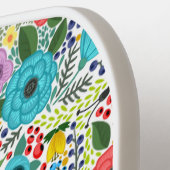 Blume- und Ladybugs-Muster Hinzufügen beliebiger b Pickleball Schläger (Linke Seite)