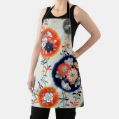 Blume und Leaf-Muster, japanisches Design Schürze (InSitu)
