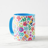 Blume und Leaf Print Modern Coffee Mugs Tasse