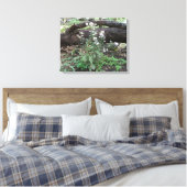 Blume und Leinwand protokollieren (Insitu (Schlafzimmer))