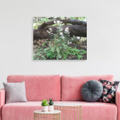 Blume und Leinwand protokollieren (Insitu (Wohnzimmer))