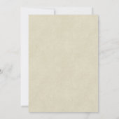 Blume und Mason Jars Bridal Dusche Einladung (Rückseite)