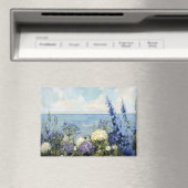 Blume und Meeresmalerei Magnet (In Situ (Geschirrspüler))