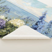 Blume und Meeresmalerei Sherpadecke (3/4)