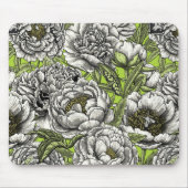Blume und Motten Mousepad (Vorne)