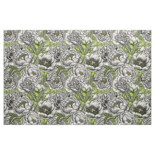 Blume und Motten Stoff (Fat Quarter (45,7 x 55,9 cm))