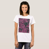 Blume und Motten T - Shirt (Vorne ganz)
