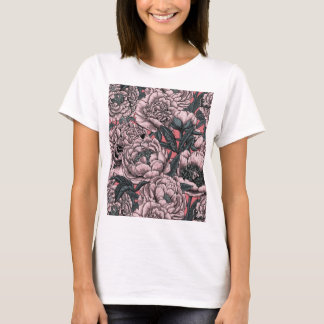 Blume und Motten T - Shirt