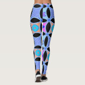 Blume und Muster Leggings (Rückseite)