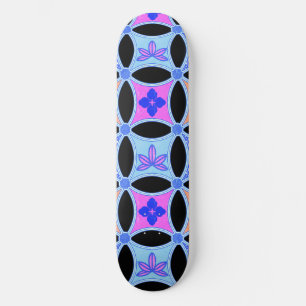 Blume und Muster Skateboard