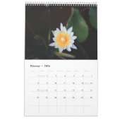 Blume und Nacht 2025 Kalender (Feb 2026)
