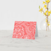 Blume und Notecards von Paisley Karte (Gelbe Blume)
