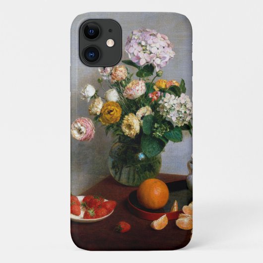 Blume und Obst, Henri Fantin-Latour Case-Mate iPhone Hülle (Rückseite)