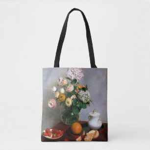 Blume und Obst, Henri Fantin-Latour Tasche