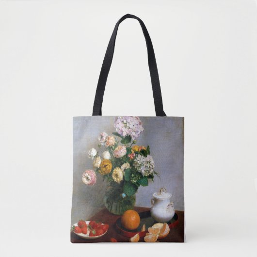 Blume und Obst, Henri Fantin-Latour Tasche (Vorderseite)