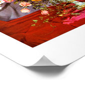 Blume und Obst Poster (Ecke)