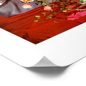 Blume und Obst Poster (Ecke)
