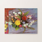 Blume und Obst Puzzle (Horizontal)