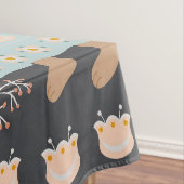 Blume und Osterhasen Skandinavische Folklore Tischdecke (Beispiel)