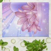 Blume und Ostern Geschirrtuch (Gefaltet)