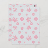 Blume und Petalen 12 Postkarte (Vorne/Hinten)