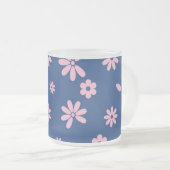 Blume und Petalen 13 Mattglastasse (VorderseiteRechts)