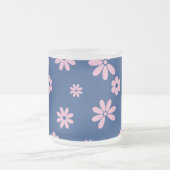 Blume und Petalen 13 Mattglastasse (Mittel)